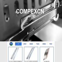 Compexcn_冰箱制冷设备不锈钢抽屉导轨